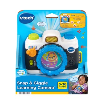 VTech Snap & Giggle Learning Camera With Realistic Sounds